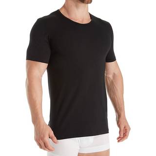 Zimmerli of Switzerland Pure Comfort Crew Neck T-shirt Black