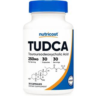 Nutricost – Tudca 250 mg, 30 kapsler