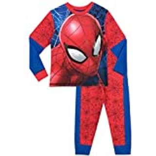 Character Character Red Spiderman Marvel Printed Long Sleeve 100% Cotton Pyjamas