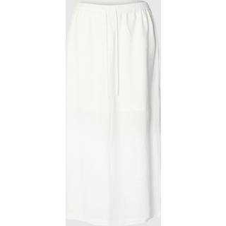 Selected Femme - Hvid - Slfviva Hw Ankle Skirt Noos - EU 42