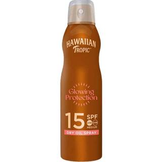 Hawaiian Tropic Glowing Protection Dry Oil Spray Beskyttende solcreme på spray SPF 15 177 ml - 177 ml