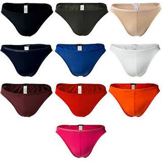 HOM Herren Slip rot Mikrofaser/Funktion unifarben