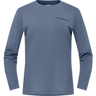 Norrøna Women's Femund Tech Long Sleeve Funktionsshirt Damer størrelse XS farve blå/grå