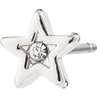 Pilgrim NYX single ørering sølvbelagt