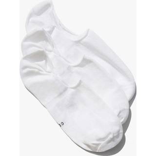 CDLP 3-Pack No Show Socks White