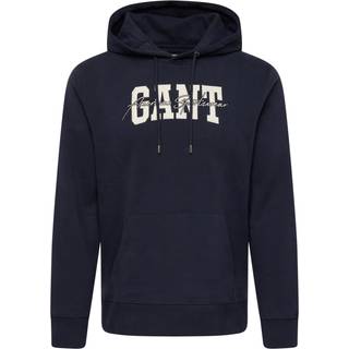 Gant Herren Hoodie blau unifarben