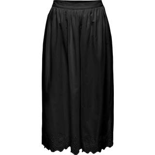 Only - Sort - Onllou Emb Ankle Skirt Cs Ptm - X-Small