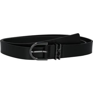 Leather Belt - Black - 110 cm