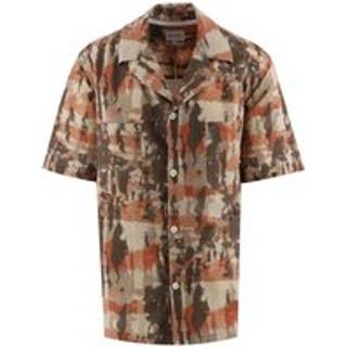 Norse Projects Mads Relaxed Print Shirt Red