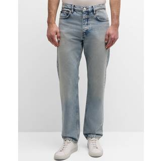 Frame Mid-rise straight jeans - blue - 36