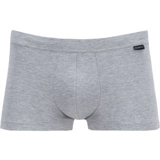 Alberto Herren Boxershorts grau Baumwolle & Mix unifarben