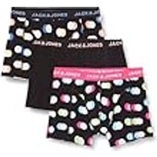 Jack & Jones 3pak underbukser/boksershorts med mønster i tre farver til herre