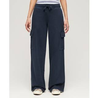 Superdry Athletic Essentials Vintage Wide Cargobukser 100% Cotton JoggingbukserEU 44 (UK 16)