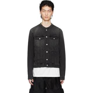 Denim outerwear - Grey - 44