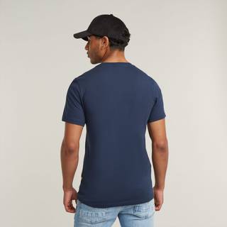 GRAW Slim T-Shirt - Dark blue - Men