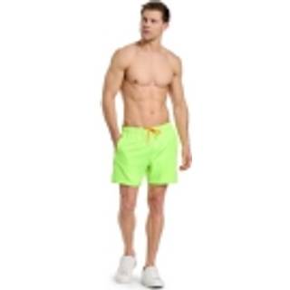 Neon lime badeshorts