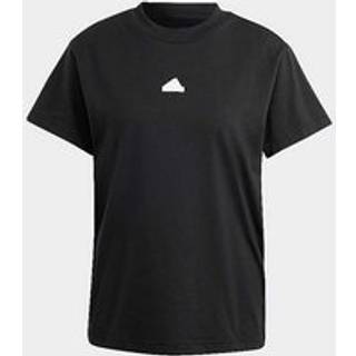 Broderet T-shirt - Black - M