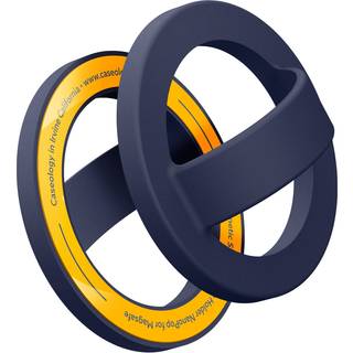 Spigen Nano Pop Magnetisk Finger Ring - MagSafe Kompatibel - Mørkeblå