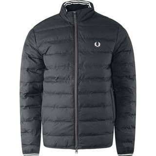 Fred Perry Herren Steppjacke schwarz unifarben