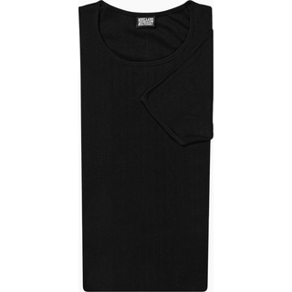 101 Short Sleeve Solid Color - Black - Nørgaard på Strøget - Sort One Size