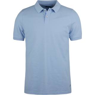 Stenströms Lyseblå poloskjorte | Herre |Poloer & T-shirts | Størrelse: L | Lyseblå | Solid | Kort Ærme