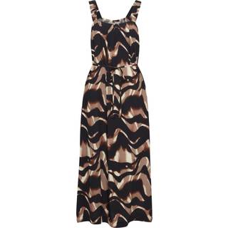 Fransa Wave Kjole 1 Otter Brun-XXL