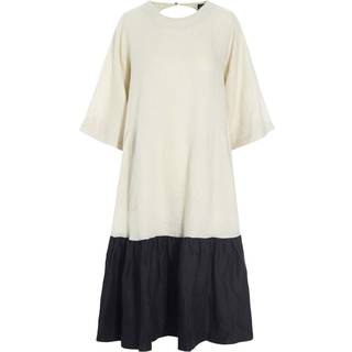 Bitte Kai Rand Airy Linen Kjole Kjoler 243-2136-4687 Ivory/Black (L)