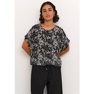 Kaffe KAamber Bluse - Sort - Str 44 - Damer