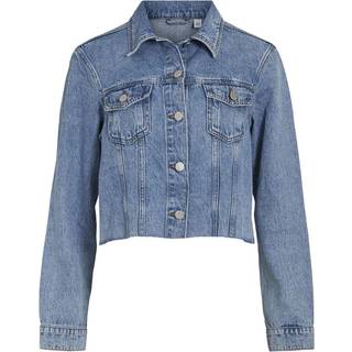 Kort Denimjakke
