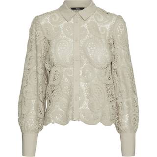 VERO MODA dame skjorte VMHIBO - Silver Lining - S
