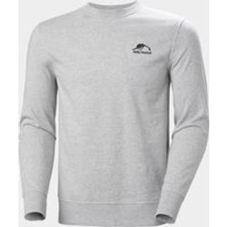Helly Hansen Men's Nord Graphic Crew Sweater Grey Melang, S