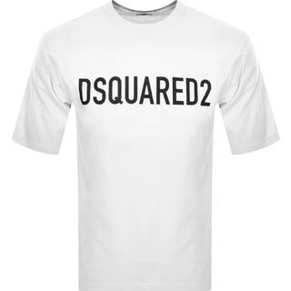 DSQUARED2 Icon Logo Loose Fit T Shirt White