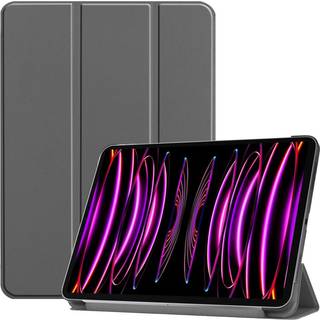 EIDERWOOD iPad Air 13" (2025 / 2024) Tri-Fold Læder Flip Cover - Grå