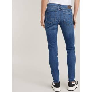 Lynn Mid Skinny Jeans - Medium blue - Women