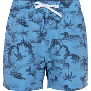 Bula Wade Swim Trunks 15 inch Badeshorts Herre - Blue / L