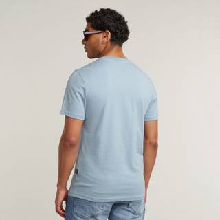 GRAW Slim T-Shirt - Light blue - Men