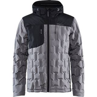 Craft - Hybrid puffy jkt Maend - Titanium/Black L