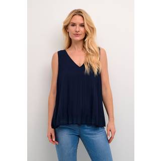 Cream CRPina Top - Blå - Str 36 - Damer