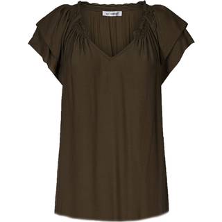 Co'couture Sunrisecc Top Bluse 75683 39-Dark Army (LARGE)