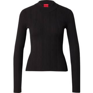 Sweater med slim fit og ribstruktur