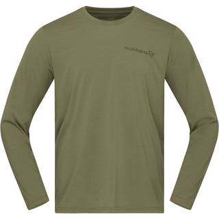 Norrøna Men's Femund Tech Long Sleeve Loden Green, XL