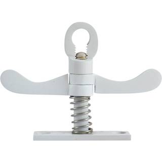 Kyner Beslag Vrider 5063S Dobbelt Delbar Firkant pl Hvid