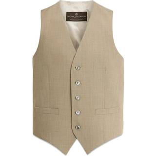 Oscar Jacobson - Regular Fit Struktureret Traveller Vest - størrelse 50 - Herre