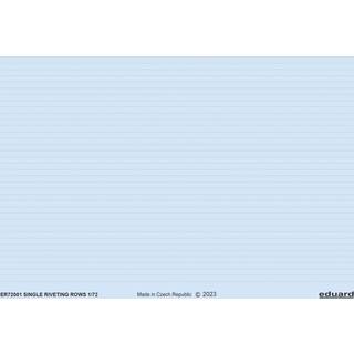 Single riveting rows 1/72
