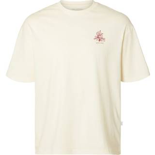 SLHLOOSECORBY PRINT SS O-NECK TEE