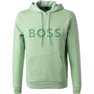 BOSS Green Herren Hoodie grün Logo und Motiv