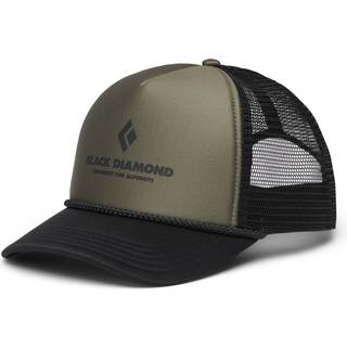Flat Bill Trucker Hat Tundra/Black (One Size)