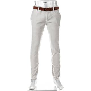 Alberto Herren Hose grau Slim Fit