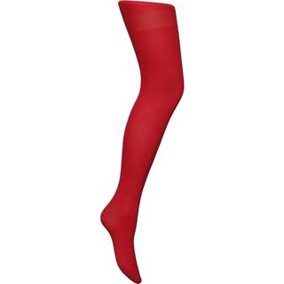DIM Mod Pantyhose Opaque Velouté - Pink/Red - XS/S