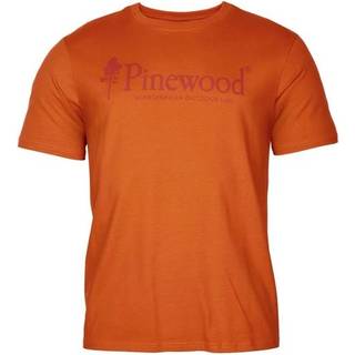 Pinewood Outdoor Life T-shirt L Burned Orange 5445